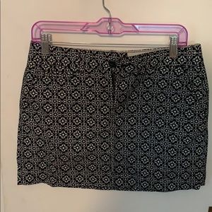 Quatrefoil Miniskirt